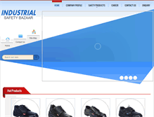 Tablet Screenshot of industrialsafetybazaar.com
